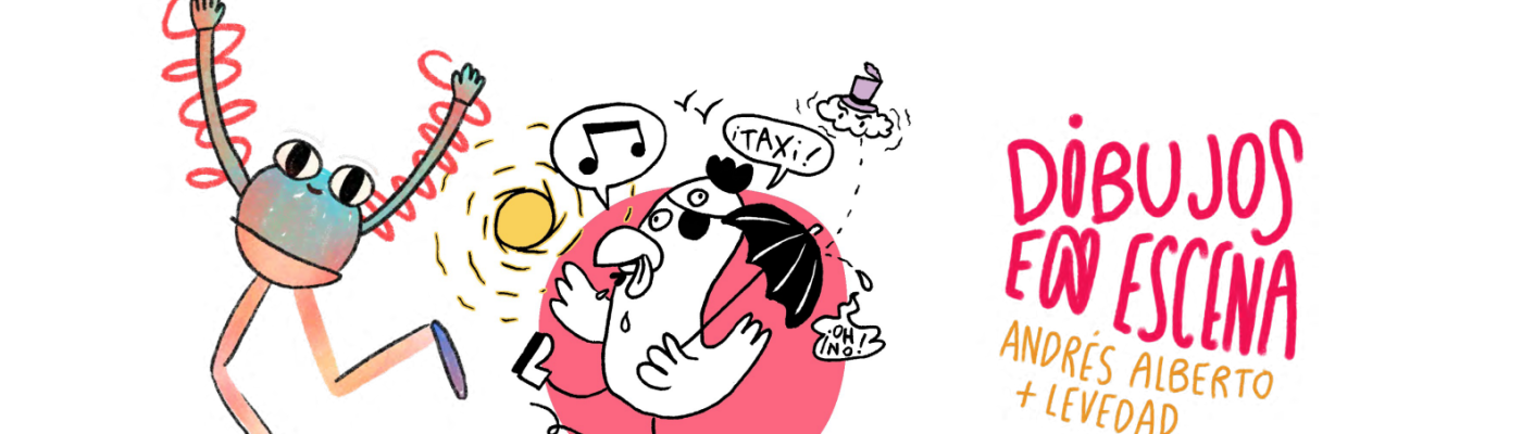 Dibujos en escena